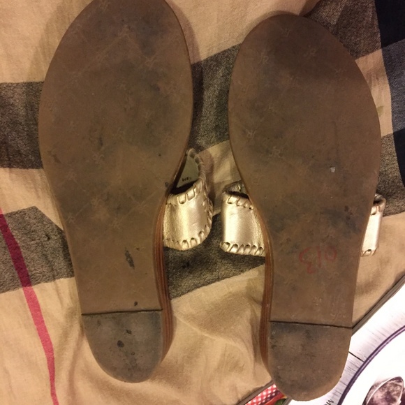 Jack Rogers Gold Capri Sandal - Picture 8 of 8